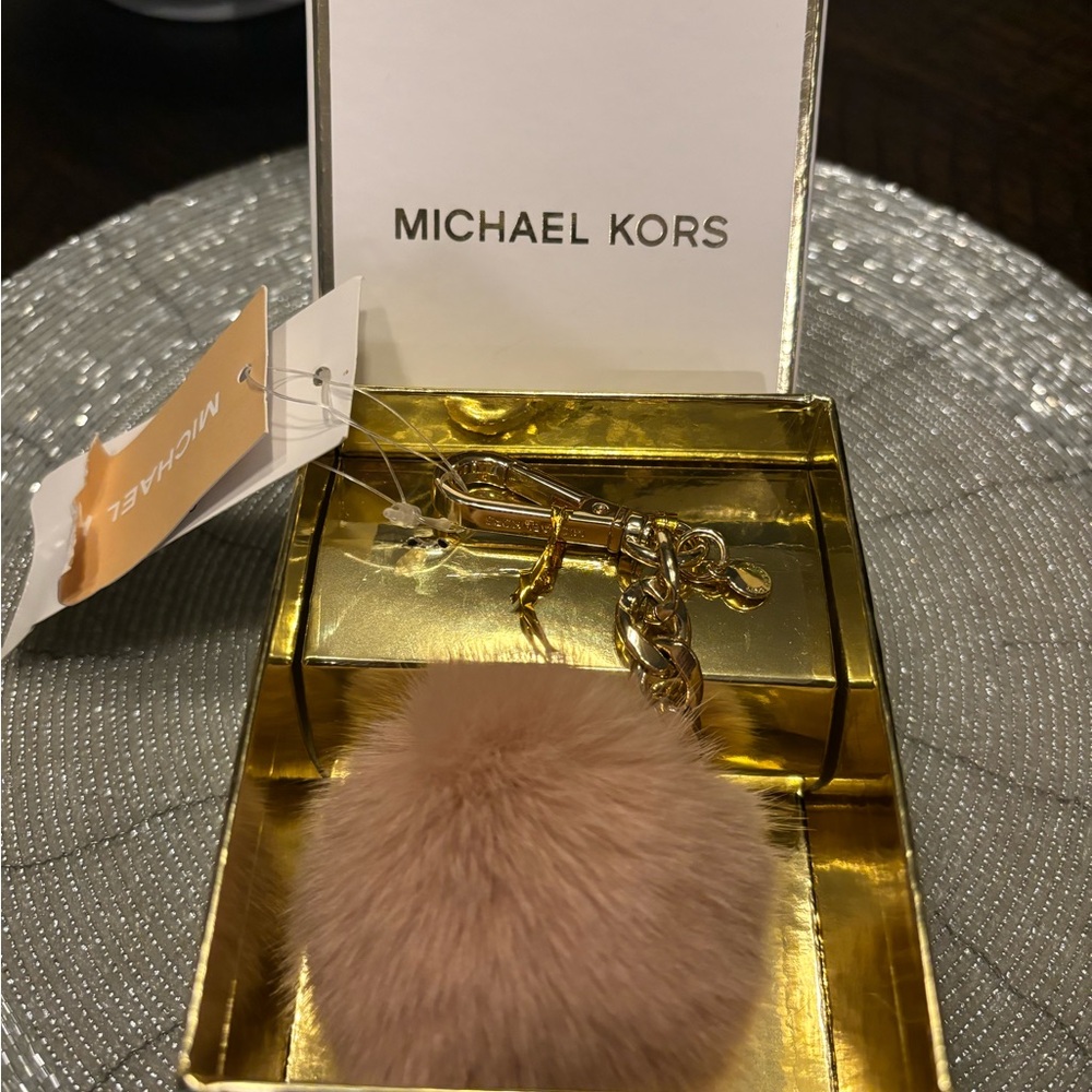 Michael Kors purse charm/keychain.NWT .